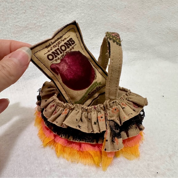 Handcrafted Upcycled Companion Dolls slow stitch buttons, laces & brocade Gifts - Picture 12 of 12